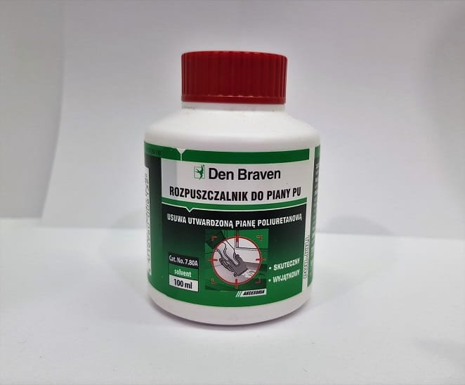 DEN BRAVEN Rozpuszczalnik do piany PUR-KILL 100ml