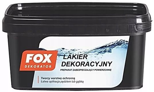 FOX dekorator Lakier SATYNA 1l