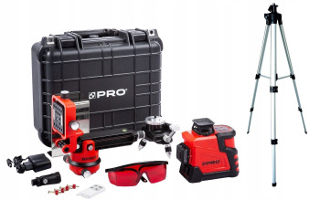 Laser Płaszczyznowy 3D PRO LK-360.3D + statyw