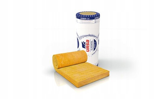 Wełna mineralna URSA DF33 Amber 033 100mm 10cm (5,5m2)