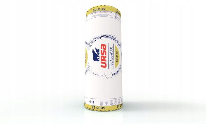 Wełna mineralna URSA DF35 Gold 035 10mm 10cm (6,25m2)