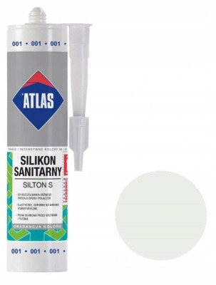 Silikon Atlas SILTON S 001 biały 280 ml