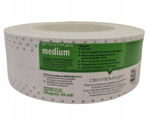 Taśma USA do płyt gk Strait-Flex medium 20m zielona