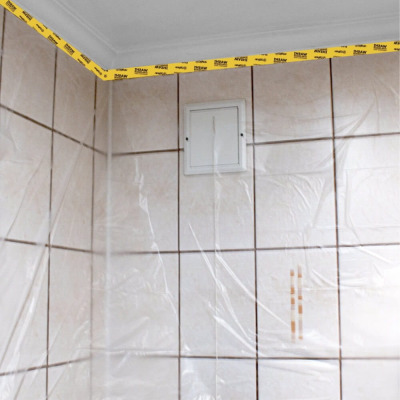 Masker - Taśma Washi z Folią Malarską 110cm x 23m