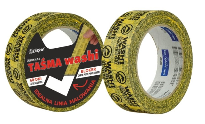 Blue Dolphin Taśma malarska Washi 47mm x 50m