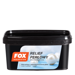 Fox Dekorator RELIEF PERŁOWY Grey 1kg