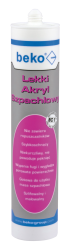 Lekki Akryl Szpachlowy BEKO 310ml biały