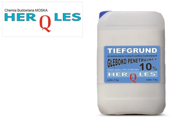 EMULSJA TIEFGRUNT głęboko penetrujący Herqles 10l