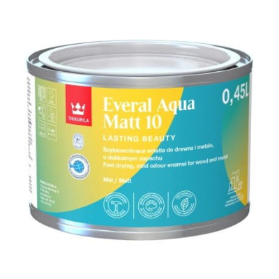 Tikkurila Everal Aqua Matt [10] 0,45L (baza A)