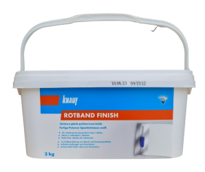 Knauf Rotband Finish 3kg Gotowa gładź polimerowa o podwyższonej przyczepności