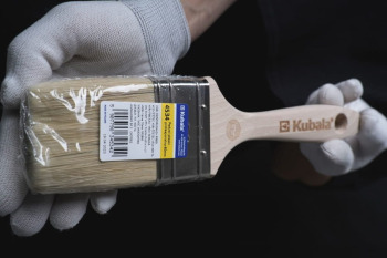 Pędzel płaski profesjonalny uchwyt bukowy 60 mm (4534) KUBALA
