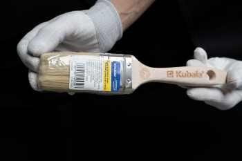 Pędzel płaski profesjonalny uchwyt bukowy 40 mm (4532) KUBALA