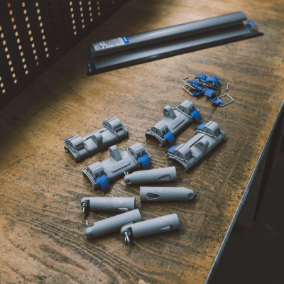 Adapter do szpachli z wymiennym ostrzem do gładzi, MASTER LINE (0620) KUBALA