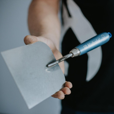 Kielnia sztukatorska nierdzewna zgrzewana 120 mm (0916) KUBALA