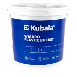 Wiadro z tworzywa z pokrywą i podziałką 33L (1533) KUBALA