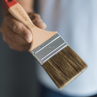 Pędzel płaski lakierobejce 70mm 7cm (4515) KUBALA