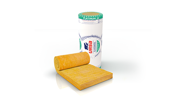 URSA PLATINUM 32 Mineralna wełna szklana w rolce 150mm (0,032 W/mK) 3,38m2
