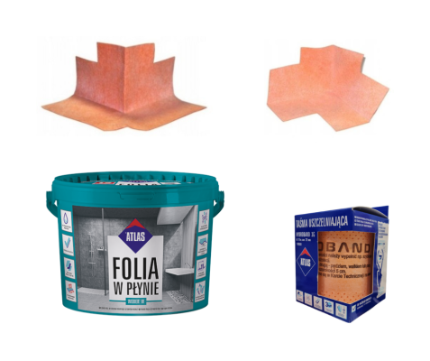 MINI ZESTAW uszczelniający do hydroizolacji w łazience, kuchni, pralni, itp.