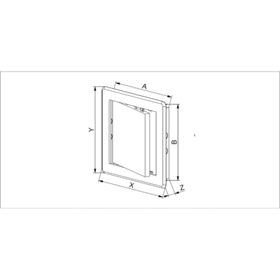 AW Drzwiczki rew. plast. 30x40 DT16