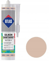ATLAS silikon jasny beż (019) 280ml