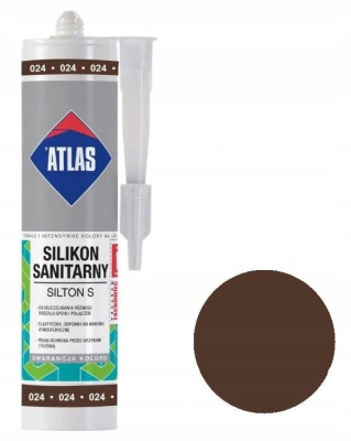 ATLAS silikon ciemny brąz (024) 280ml