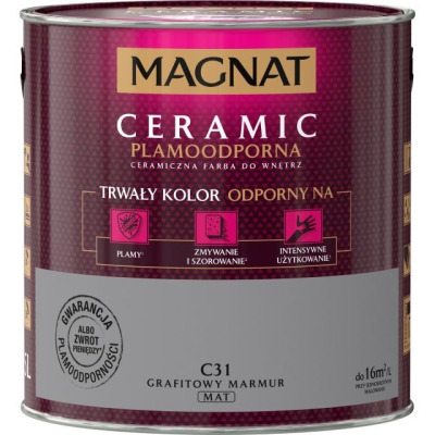 MAGNAT CERAMIC grafitowy marmur (C31) 2,5l
