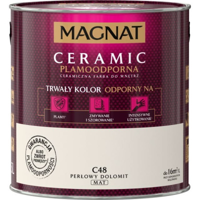 MAGNAT CERAMIC perłowy dolomit (C48) 2,5l