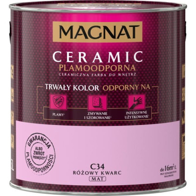 MAGNAT CERAMIC różowy kwarc (C34) 2,5l