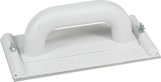 Paca z tworzywa szlifierska do wygładzania powierzchni gipsowych, mocowanie na śrub. motyl. 105x210 mm (0326) KUBALA