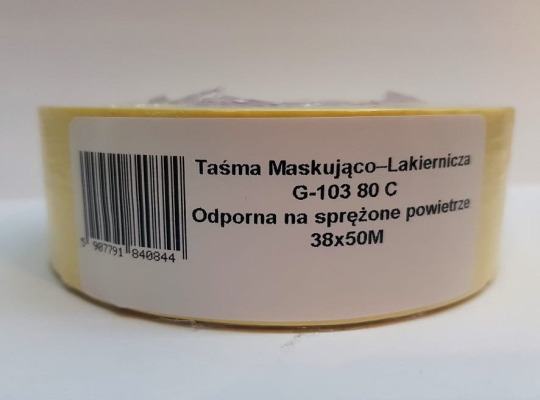 Taśma Lakiernicza Malarska Gerband 38mm/50m
