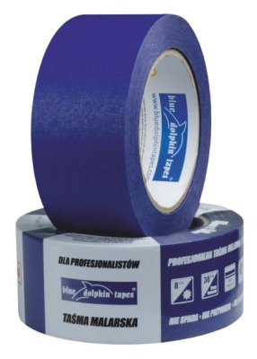 Taśma malarska niebieska 38mm / 50m Blue Dolphin