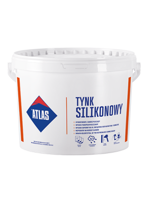ATLAS tynk silikonowy 1,5mm (baza biała) 25kg