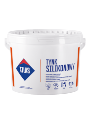 ATLAS tynk silikonowy 1,5mm (baza biała) 25kg