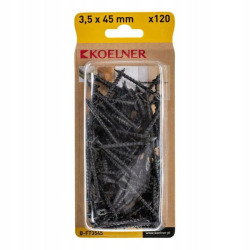 Wkręty 3,5x45mm/ opak. 120szt. B-FT3545