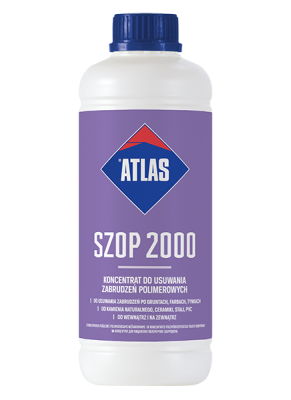 Atlas SZOP 2000 - środek do usuwania zabrudzeń polimerowych