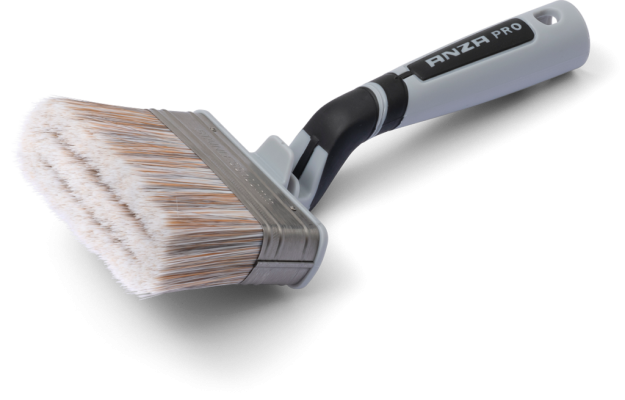 ANZA PRO Pędzel płaski kątowy do prac na zewnątrz 100mm (nr.304390)