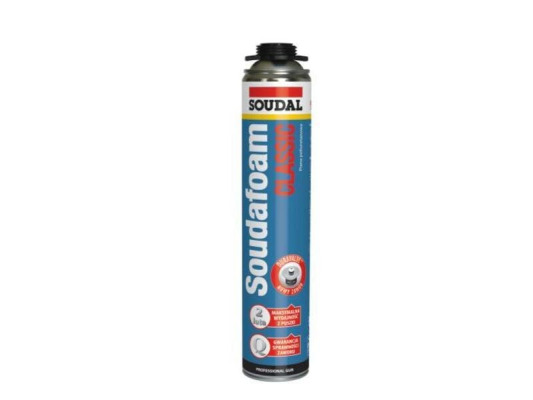 12 x SOUDAL PIANKA PISTOLETOWA SOUDAFOAM 750 ML CLASSIC