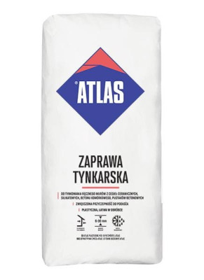 ATLAS zaparwa tynkarska 25kg