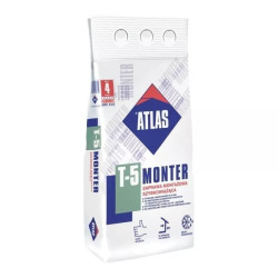 Atlas zaprawa monter T-5 szybkowiążąca 5kg