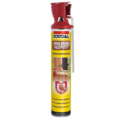 SOUDAL PIANA MONTAŻOWA WĘŻYKOWA GG 770 ML
