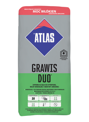 ATLAS GRAWIS DUO BIAŁY 25KG