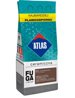 ATLAS FUGA CERAMICZNA CIEMNY BRĄZ (024) 2KG