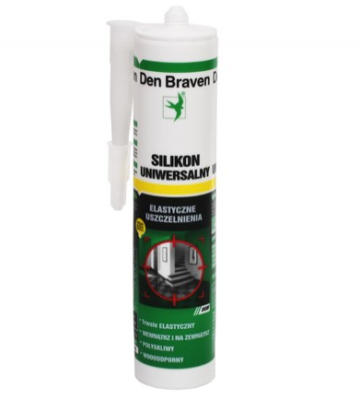 DEN BRAVEN SILIKON UNIWERSALNY BEZBARWNY 280 ML