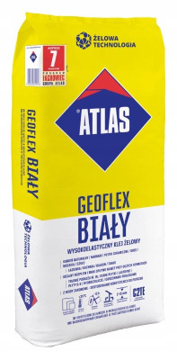 ATLAS ZAPRAWA KLEJOWA GEOFLEX BIAŁY 25KG