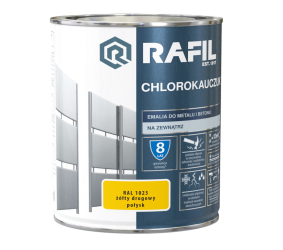 RAFIL CHLOROKAUCZUK ŻÓŁTY DROGOWY RAL1023 0,75L