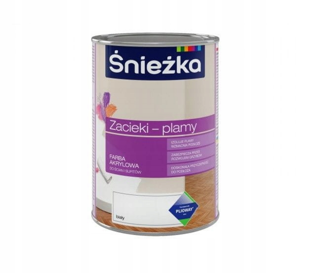 FARBA ŚNIEŻKA/ RENOSTYL ZACIEKI PLAMY 1L