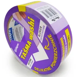 DOLPHIN taśma malarska washi do delikatnych powierzchni 60 dni 35 mm × 50 m