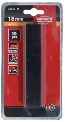 Modeco ostrza łamane 18 mm MN‑63‑124 (10 szt.)