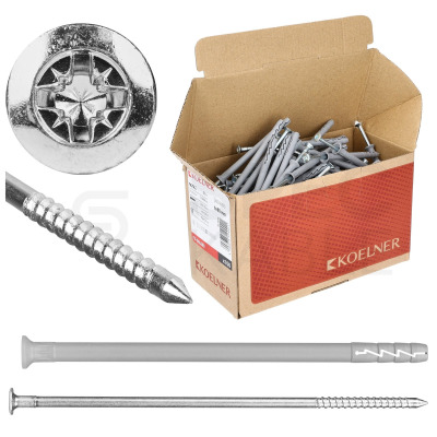 KOELNER kołek szybkiego montażu 8×100 mm FX-08L100 (50 szt.)