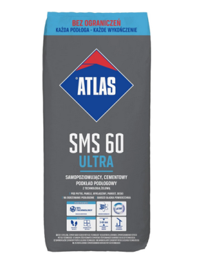 ATLAS SMS-60 ULTRA masa samopoziomująca 25 kg